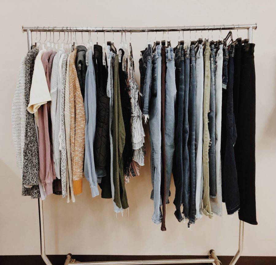 Upstyle is currently open to purchasing local residents unwanted clothing. The business is starting to gain more inventory, purchasing enough clothes to fill up several racks every Saturday.