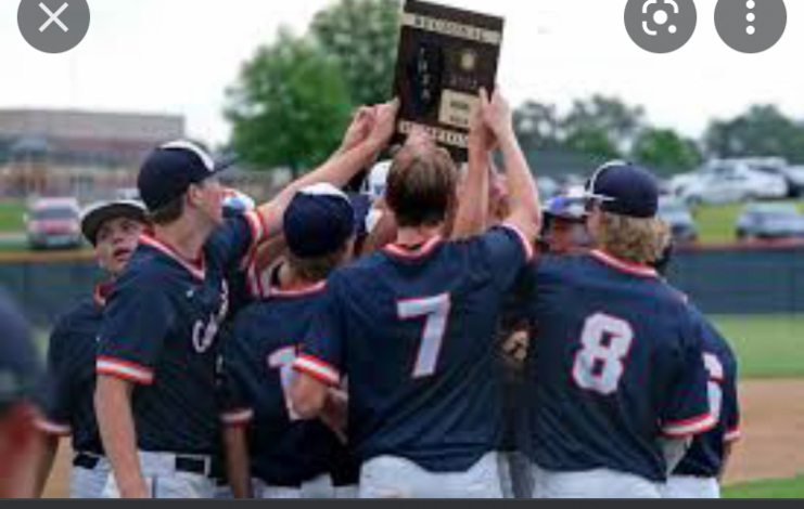 CHS wins sectional last baseball season. Picture credit Southern. 