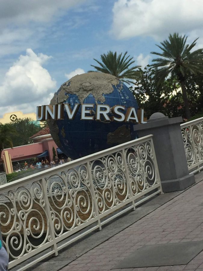 A+famous+attraction+found+within+Universal+Studios+of+Orlando%2C+Florida+is+the+rotating+globe.+Many+tourists+stop+and+take+a+picture+to+save+for+memories+including+students+that+attend+CHS.%0A