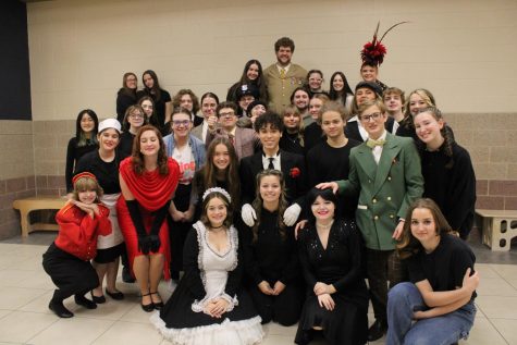 CHS hosted the annual Fall Play, Clue. 