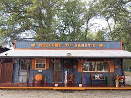 Here is the shop where you can go and get Fall and Halloween decorations, Pumpkin Pie scented sugar scrubs, and much more at Bandy's Pumpkin Patch. 