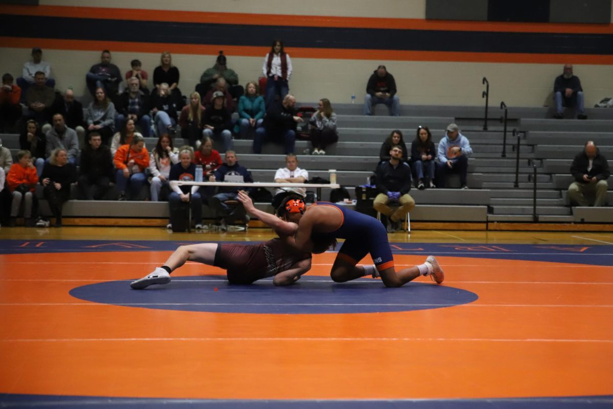 Wrestling Sends Red Bud Home